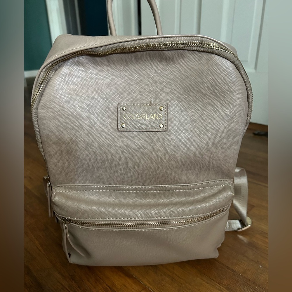 Colorland Faux Leather Diaper Bag